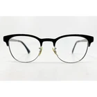 Ray-ban 6317 2862 Eyeglasses Black Silver Browline Frames 49-20-140 Pre-owned. Price: $47.99.