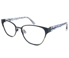 Draper James Eyeglasses Frames DJ1002 414 Indigo Blue Clear Cat 49-16-130 Pre-owned. Price: $23.27.
