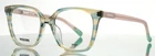 Missoni MIS0160/G 6AK Green Horn Womens Square Eyeglasses 51-17-145 B:45 New. Price: $54.99.