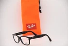 New Ray-ban Junior Rb 1528 3542 Black Silver Eyeglasses Frames 48-16. Price: $71.40.