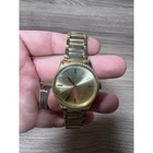 Michael Kors Gold Tone Pave Crystal Bezel Slim Runway Watch MK3222 Womens Pre-owned. Price: $89.10.