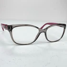 Gucci Eyeglasses Frame Gg 3683 4UH Crystal Gray/magenta Pink Italy 53 16 135 Pre-owned. Price: $119.00.