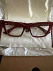 Gucci GG1715O 003 Eyeglasses Frame Women's Burgundy/gold Full Rim Cat 53MM New. Price: $185.99.