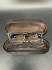 Tom Ford TF5844 55 15 140 Matte Black Butterfly Full Rim Eyeglasses Pre-owned. Price: $124.99.
