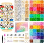 Sistenia Friendship Bracelet Kit, 14,000PCS 48 Colors Making Clay New. Price: $38.99.