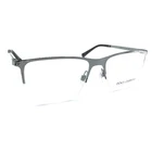 Dolce & Gabana New Dg 1283 04 Gray Half Rim Eyeglasses Frames 55-17 140 Italy. Price: $84.99.