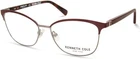 Kenneth Cole New York KC0904-1 001 Shiny Black Metal Eyeglasses Frame 55-16-140. Price: $59.99.