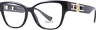 Versace Eyeglasses VE3347 GB1 54MM Black / Demo Lens New. Price: $179.95.