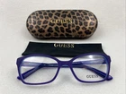 Guess 2466 Prbl Purple Eyeglasses 54 17 140 Frames + Case Cloth - New. Price: $24.50.