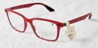 Ray-ban Scuderia Ferrari Rb 7144-M F628 Matte Red Eyeglasses Frames 53-18-150 It New. Price: $142.38.