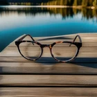 Warby Parker Gillian 238 Eyeglasses Frame Women's Teal Tortoise 52-20-145 Pre-owned. Price: $17.60.