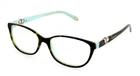Tiffany & Co TF2051-B 8134 53MM Brown Havana On Blue Eyeglasses Frames Italy Pre-owned. Price: $42.36.