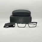 Oakley Mens Overhead Rectangle Full Rim Eyeglasses OX8060 Satin Black New. Price: $59.98.