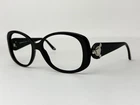 Nos Versace VE4221 Black Oval Rectangle Glasses Frame Iconic Medusa Logo New. Price: $119.50.