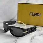Sale! New FE40120I Fendigraphy Black Shield Sunglasses. Price: $250.00.