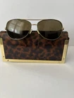 Tory Burch TY6013Q 942/73 Sunglasses Green Leather Gradient 60-14-130 +case Pre-owned. Price: $31.00.