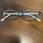 Celine Eyeglasses Frame COL.503 Women's Black Gray Plastic Oval Full Rim 49-135 Pre-owned. Price: $75.19.
