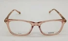 Fossil 7085 Eyeglasses Rx Women Crystal Pink Rectangular 50-18-140 No Orig Case New. Price: $97.50.