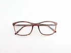 Morel France Eyeglasses Frames Only, Lightec 8252L TR032, 52-18-140, Red Pre-owned. Price: $89.99.