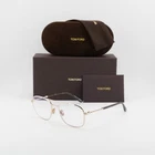 Tom Ford FT5830-B 028 Shiny Rose Gold/clear Blue Light Block 54MM Eyeglasses ... New. Price: $202.50.