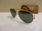 Vintage Bausch & Lomb Ray Ban 6214 Aviator Sunglasses Original Case. Pre-owned. Price: $145.00.