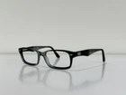 Ray Ban Rb 5206 5515 Rectangle Black Crystal Eyeglasses Optical Frame 54-18-145 Pre-owned. Price: $69.99.