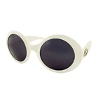Gucci Interlocking Oval Sunglasses GG2401 Unisex White Used Apparel Pre-owned. Price: $169.44.