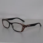 Lulu Guinness Readers LR13 1.5X Black Brown Oval Full Rim 53-18-145MM Pre-owned. Price: $99.95.
