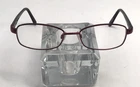 Visage LT52507324 Eyeglasses E214 Bur 52-17-135 Full Rim Red Metal Frame Pre-owned. Price: $14.99.