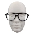 Warby Parker Brimmer Epigraph Jet Black Polished Gold Eyeglasses 52-18-145 Italy New. Price: $29.99.