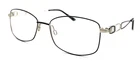 New Charmant CH29230 Bk Black Authentic Eyeglasses 51-16-140. Price: $76.55.
