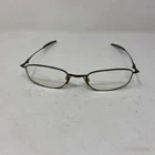 Oakley Thread 2.0 Rectanguar Full Rim Bronze Eyeglasses Frames 49-20-132 362L Pre-owned. Price: $40.00.