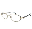 Charmant Eyeglasses Frames EU7687 Color-bl Blue Oval Wire Rim 52-18-135 New. Price: $59.99.
