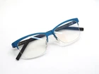 Blackfin Lydney BF749 Col. 583 Matte Blue/grey Titanium 53MM Eyeglasses New. Price: $121.49.
