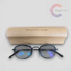 Masunaga Eyeglasses GMS-112P #35 Black Frame Size: 43-25-150 Used W/case Pre-owned. Price: $299.99.