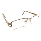 Cazal Mod 1080 Gold Brown Half Rim Eyeglasses Frames 135 Germany Designer Pre-owned. Price: $204.99.