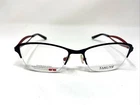 Takumi Eyeglasses Frame TK1001 53/17/135 90 Black Red Metal Half Rim A930 New. Price: $60.00.