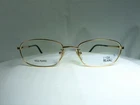 Montblanc Eyeglasses Gold Plated Titanium Oval Square Women's Frames Nos New. Price: $226.51.
