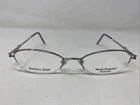 Hush Puppies H188 50-18-130 Iridescent Silver Half Rim Eyeglasses Frame OW70 New. Price: $37.50.