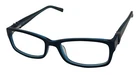 Jones New York Mens Black Plastic Rectangle Eyewear Frame, J225 49MM. Price: $39.99.