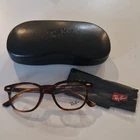 Ray-ban Full Rim Eyeglasses RB5398F Hawkeye Tortoise Shell Unisex 50-21-145 New. Price: $69.00.