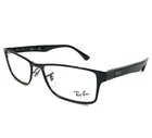 Ray-ban Eyeglasses Frames RB6238 2509 Polished Black Rectangle 55-17-150 New. Price: $99.99.