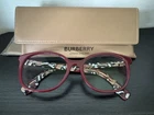 Burberry Eyeglasses Bordeaux Red Classic Colors Frames B2291 With Case Pre-owned. Price: $37.00.