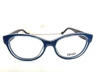 New Liu Jo Lj 2102R 424 Crystal Blue 51MM Rx Women's Eyeglasses Frame .. Price: $89.99.