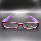 Trendy Eyeglass Frames Pink Lavender Rectangle Full Rim Women's 48-15-135 New. Price: $24.07.