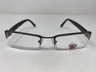 Csc Mystique 4703 Brown 49-19-135 Metal Half Rim Eyeglasses Frame U309 New. Price: $50.00.