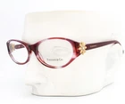Tiffany Eyeglasses Tf 2067B 8144 Crystal Red Pink Mix 55-16-135 No Case New. Price: $98.50.