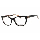 Kate Spade Women's Eyeglasses Black Plastic Cat Shape Frame Carolan 0807 00 New. Price: $61.22.