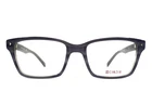 Cinzia Eyeglasses Frames CIN-5035 C1 Striped Purple Gray Square 52-17-140 New. Price: $64.99.