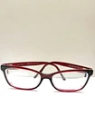 Salvatore Ferragamo Eyeglasses Frame Burgundy Rectangle Full Rim 52-17-140 Italy Pre-owned. Price: $68.99.